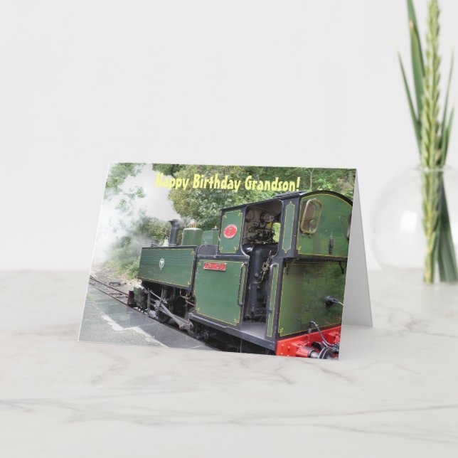 TARJETA TRENES DE VAPOR (Anverso)