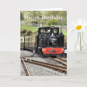 TARJETA TRENES DE VAPOR