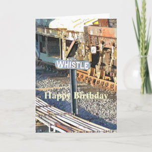 TARJETA TRENES DE VAPOR