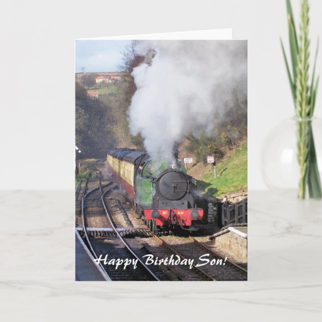 TARJETA TRENES DEL VAPOR (Anverso)
