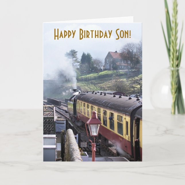 TARJETA TRENES DEL VAPOR (Anverso)