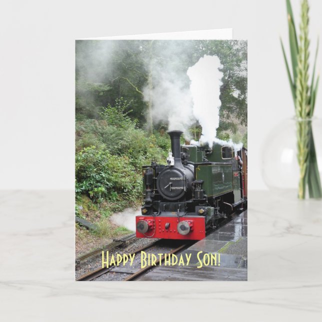 TARJETA TRENES DEL VAPOR (Anverso)