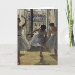 Tarjeta Tres bailarinas | Edgar Degas