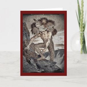 Tarjeta Tres dirigieron al monstruo