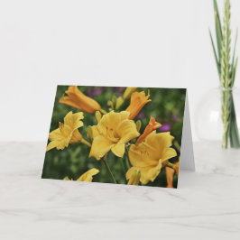 Tarjeta Tres Golden Lilies Scripture Card Matthew 18:20