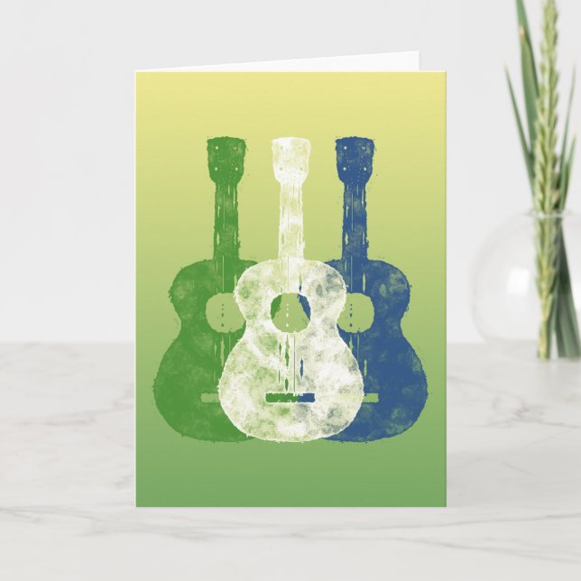 Tarjeta Tres Guitarras (Anverso)