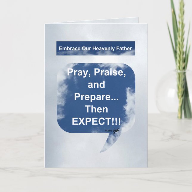 Tarjeta Tres p de la expectativa (Anverso)