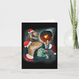 Tarjeta Tres Rex Moon 3 Dinos Aullando Extraño Maldito Cri
