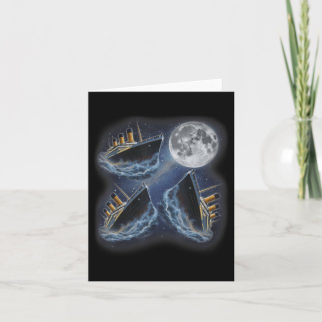 Tarjeta Tres Rms Titanic Moon 3 Ataque En Moon Funny Wei (Anverso)