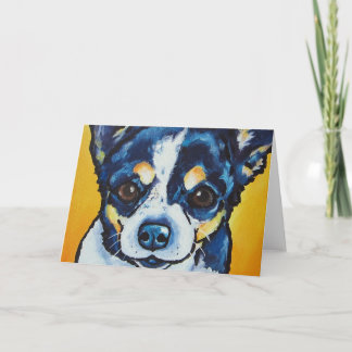 Tarjeta Tri negro del LC de la chihuahua (Lorenzo)