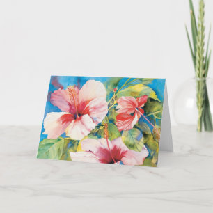 Tarjeta Tríada de Hibiscus