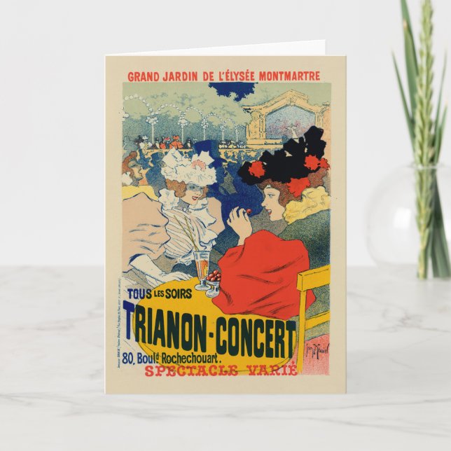Tarjeta Trianon-Concert | Georges Meunier (Anverso)