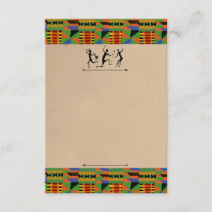 Tarjeta tribal del personalizable del fiesta