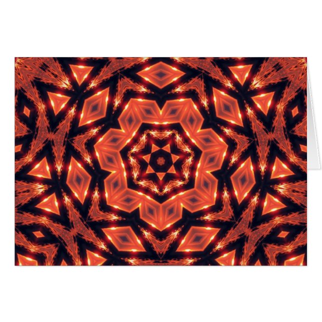 tarjeta tribal-geometriks (Anverso (Horizontal))