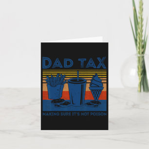 Tarjeta Tributación para asegurarse de que no son padres d