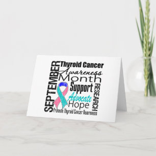 Tarjeta Tributo del mes de sensibilización sobre el cáncer