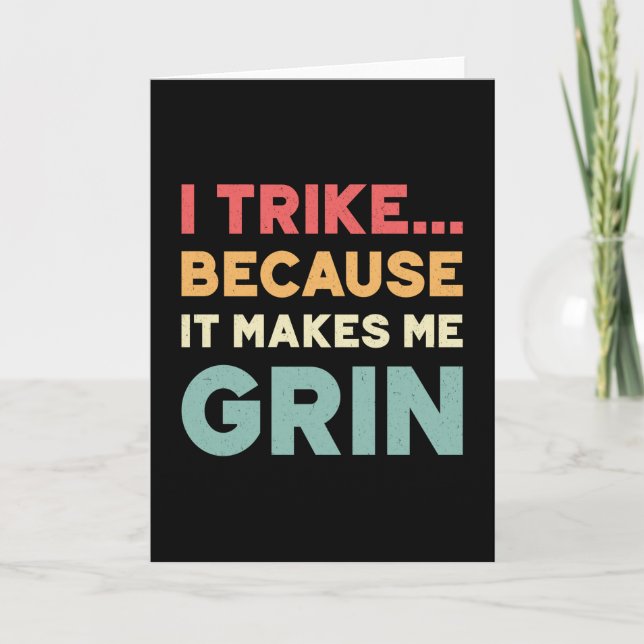 Tarjeta Triciclo me paso porque me hace lamentar la cosech (Anverso)