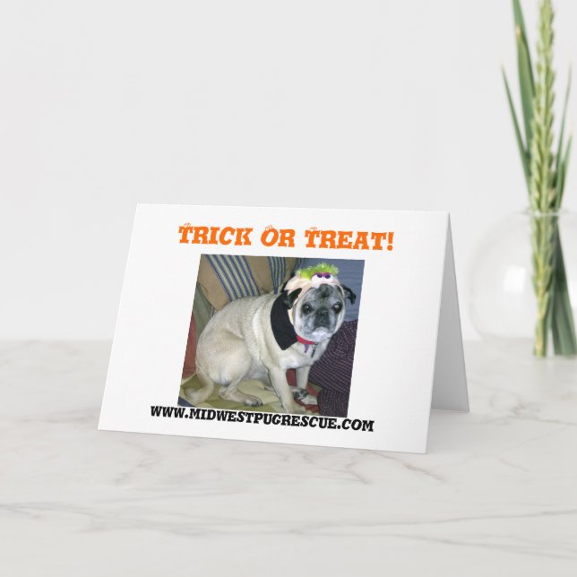 Tarjeta ¡Trick O Treat!, www.midwestpu... (Anverso)