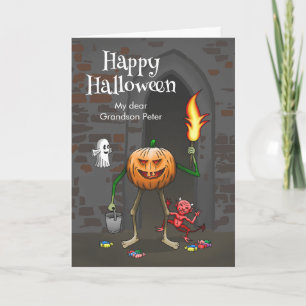 Tarjeta Trick or Treat Halloween
