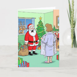 Tarjeta Trineo Peek-a-Boo