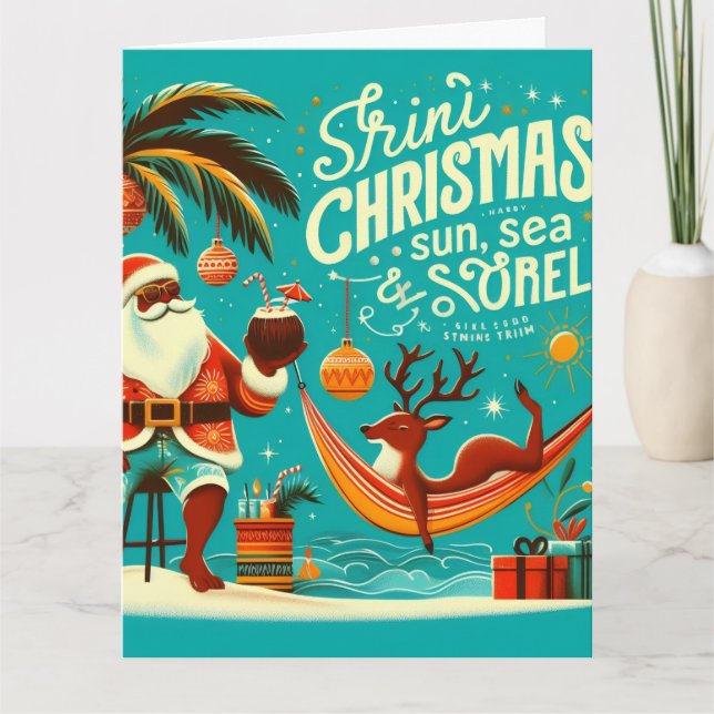 Tarjeta Trini Christmas Card  (Anverso)