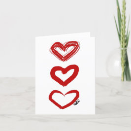 Tarjeta Trío del Corazón