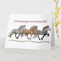 Trio en Tolt - Caballos islandeses
