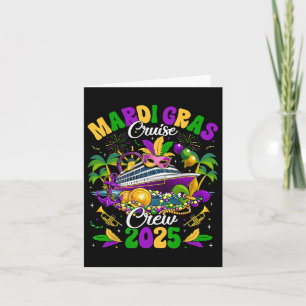 Tarjeta Trip New Orleans Famil de Mardi Gras Cruise Crew 2
