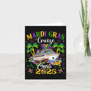 Tarjeta Trip New Orleans Famil de Mardi Gras Cruise Crew 2