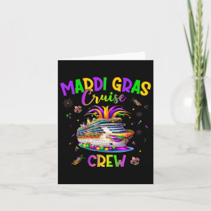 Tarjeta Trip New Orleans Famil de Mardi Gras Cruise Crew 2