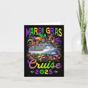 Tarjeta Trip New Orleans Famil de Mardi Gras Cruise Crew 2