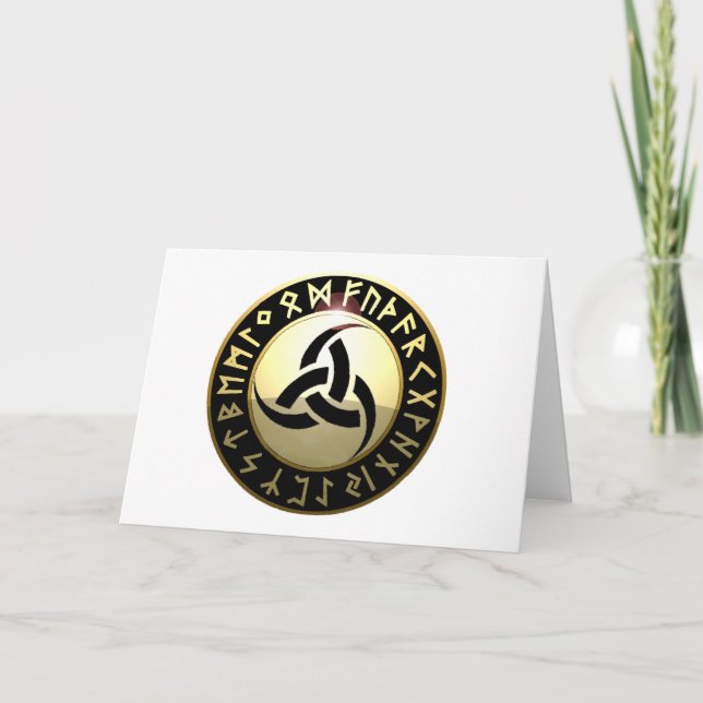 Tarjeta Triple Cuerno de Odin (Anverso)