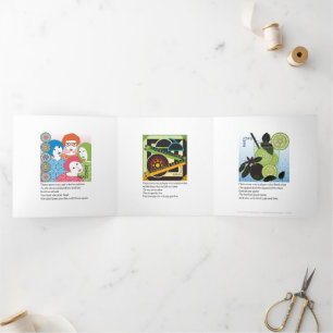 Tarjeta triple Mah Jongg Limericks 2