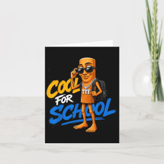 Tarjeta Triple T Tung Sahur De Vuelta Al Colegio Meme Niño