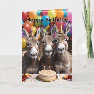 Tarjeta Triplica la Alegría: Fiesta de Cumpleaños de Trill