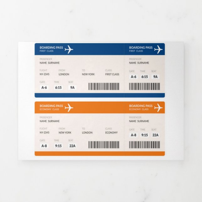 Tarjeta tríptica (Foto de portada)