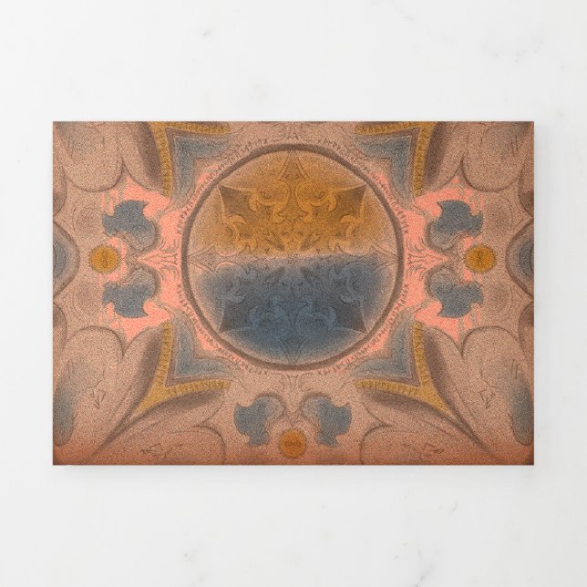 Tarjeta Tríptica Ancient brochure (Foto de portada)