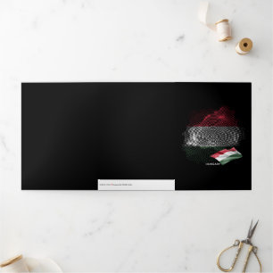 Tarjeta Tríptica bandera de Hungría