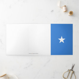 Tarjeta Tríptica Bandera de Somalia