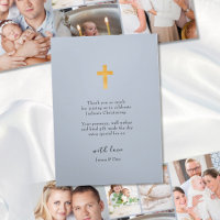 Christening 6 Photo Pink Gracias Azul