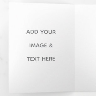Tarjeta Tríptica Crea tu propio blanco