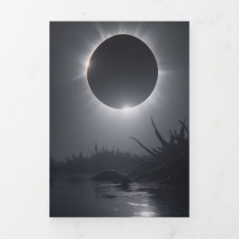 Tarjeta Tríptica Filipinas 2:8-11 Tracto KJV - Cruz mortal