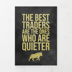 Tarjeta Tríptica Inversor Los Mejores Traders