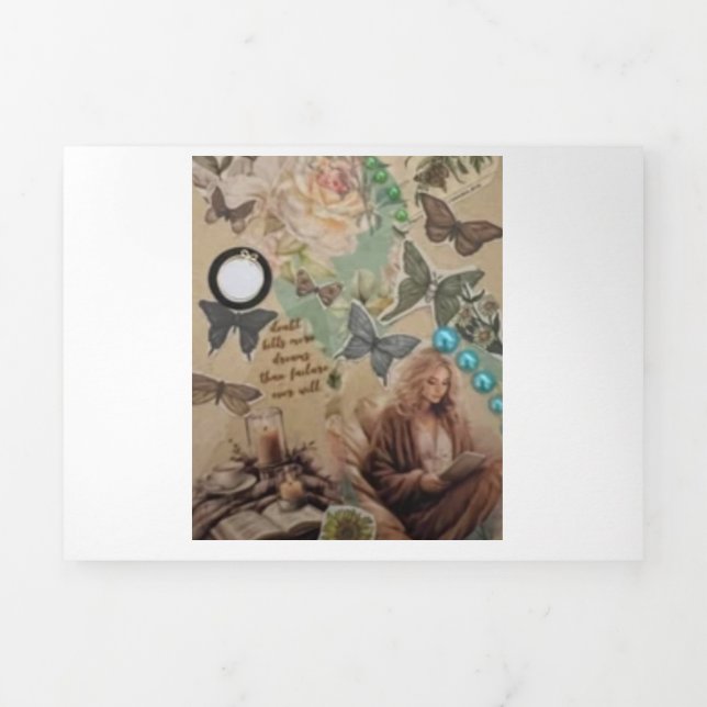 Tarjeta Tríptica Karten (Foto de portada)