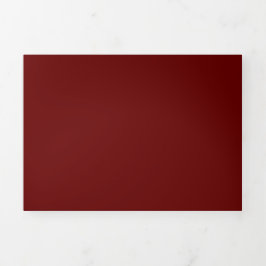 Tarjeta Tríptica Mauve oscuro, púrpura torpe, Ironstone,