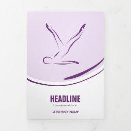 Tarjeta Tríptica Pilates Instructores Pilates Pose Pilates Resumen