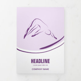 Tarjeta Tríptica Pilates Instructores Pilates Pose Pilates Resumen