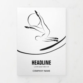 Tarjeta Tríptica Pilates Instructores Pilates Pose Pilates Resumen