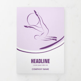 Tarjeta Tríptica Pilates Instructores Pilates Pose Pilates Resumen