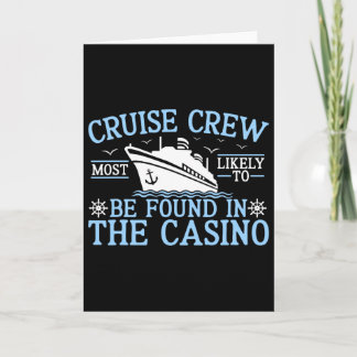 Tarjeta Tripulación de Crucero 2025 Más Probable de Encont